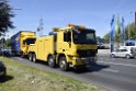 LKW in Boeschung A 3 Rich Frankfurt Hoehe Roesrath Lohmar P279